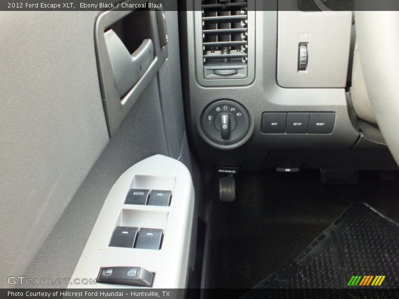 Ebony Black / Charcoal Black 2012 Ford Escape XLT