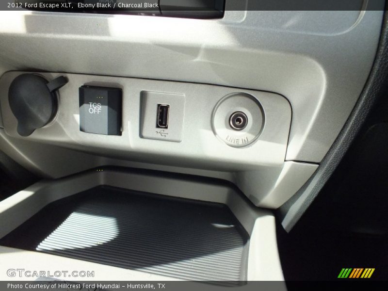 Ebony Black / Charcoal Black 2012 Ford Escape XLT