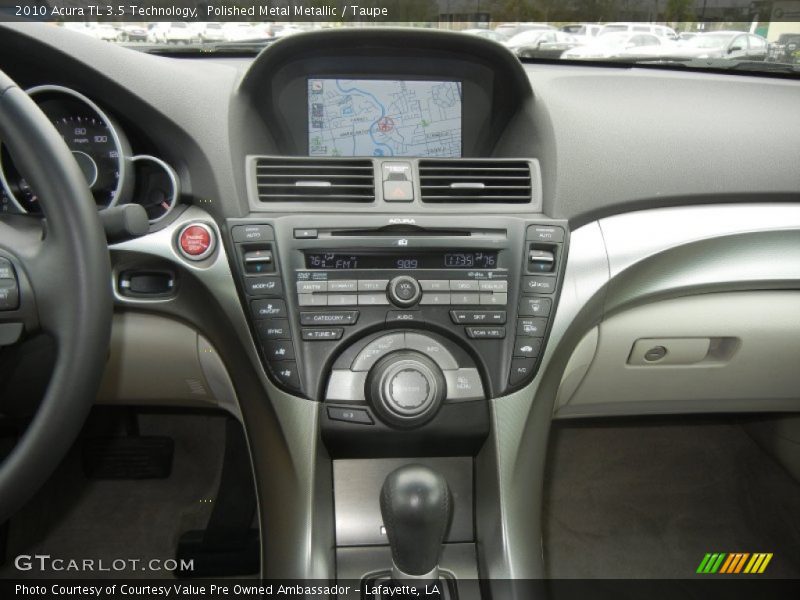 Polished Metal Metallic / Taupe 2010 Acura TL 3.5 Technology