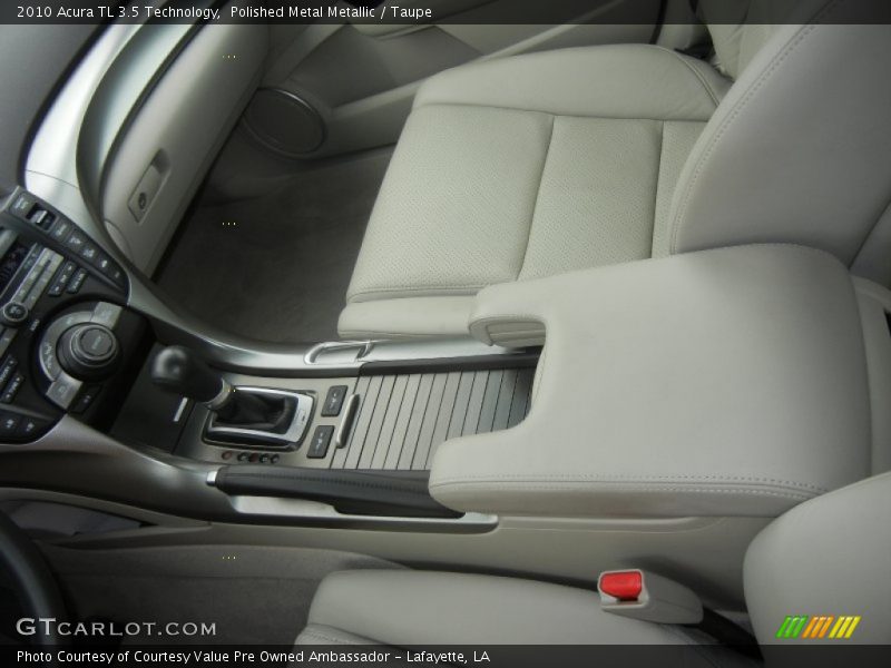 Polished Metal Metallic / Taupe 2010 Acura TL 3.5 Technology