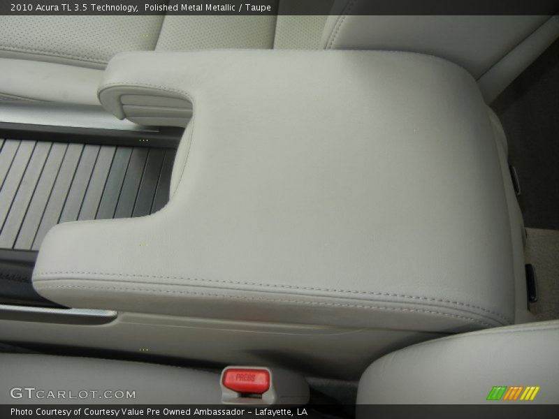 Polished Metal Metallic / Taupe 2010 Acura TL 3.5 Technology