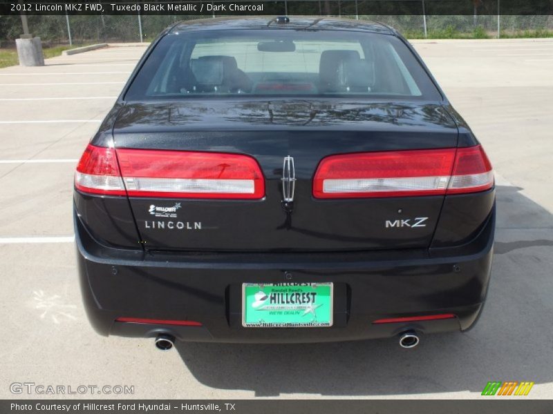Tuxedo Black Metallic / Dark Charcoal 2012 Lincoln MKZ FWD