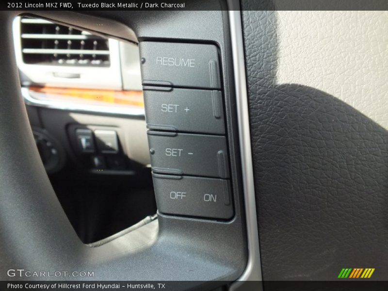 Tuxedo Black Metallic / Dark Charcoal 2012 Lincoln MKZ FWD