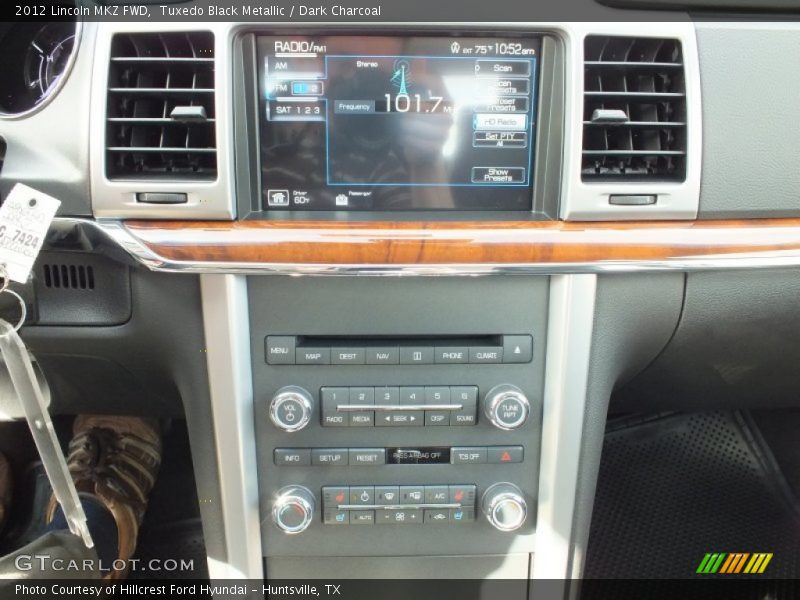 Tuxedo Black Metallic / Dark Charcoal 2012 Lincoln MKZ FWD