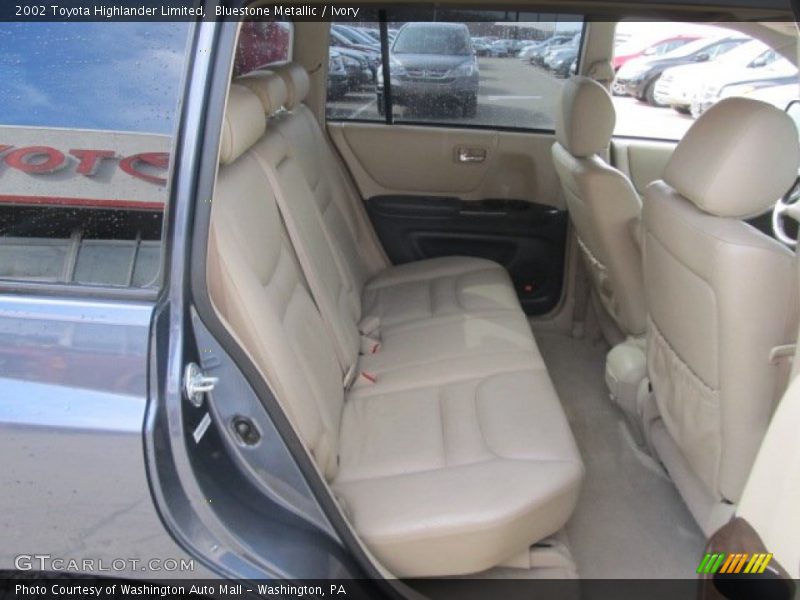 Bluestone Metallic / Ivory 2002 Toyota Highlander Limited