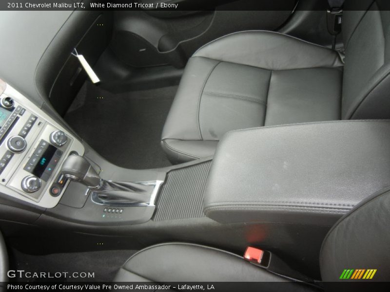 White Diamond Tricoat / Ebony 2011 Chevrolet Malibu LTZ
