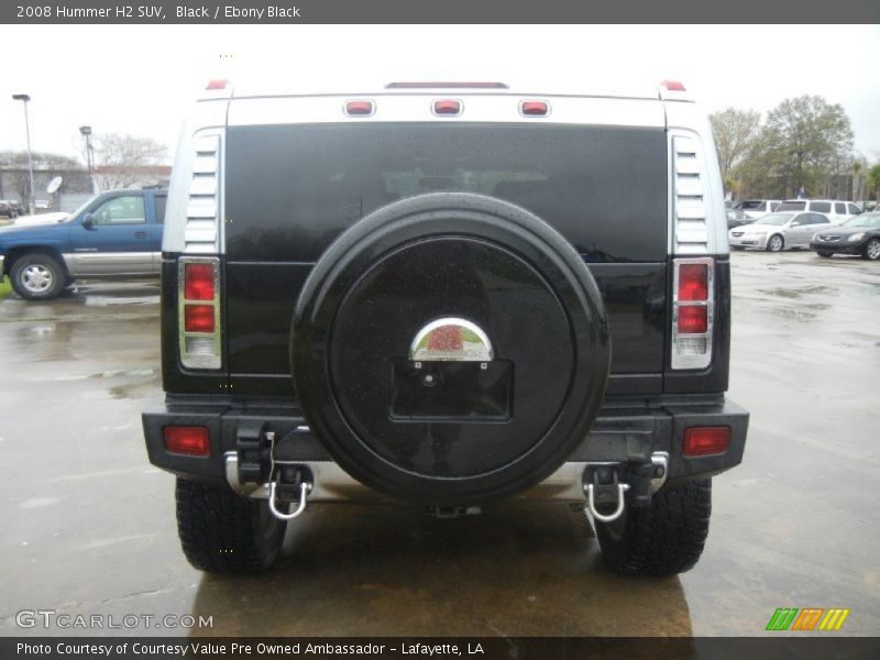 Black / Ebony Black 2008 Hummer H2 SUV