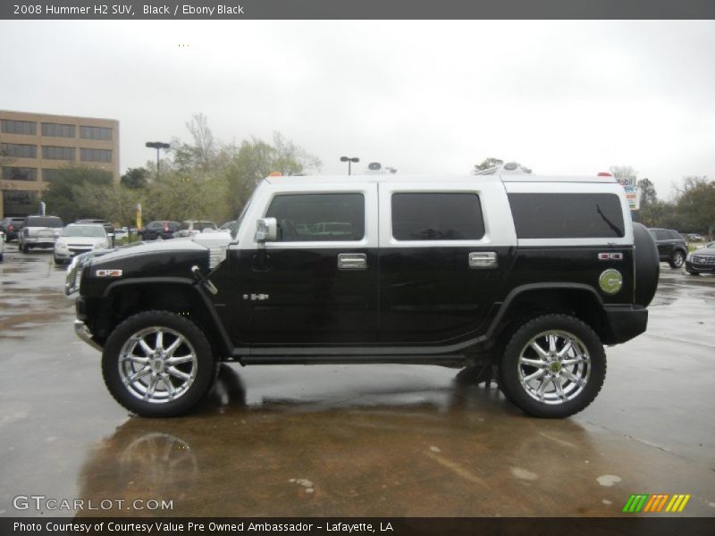 Black / Ebony Black 2008 Hummer H2 SUV