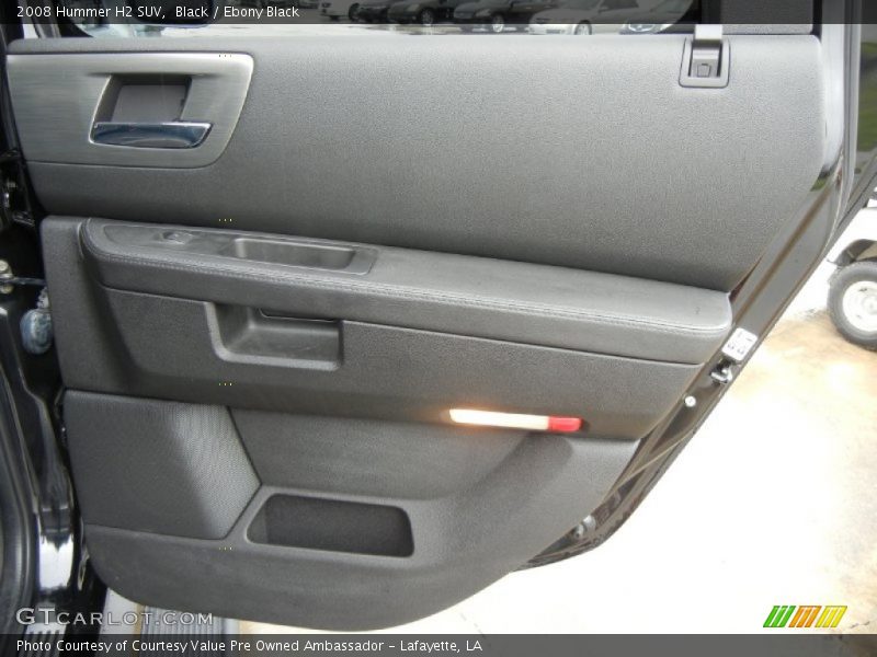 Black / Ebony Black 2008 Hummer H2 SUV