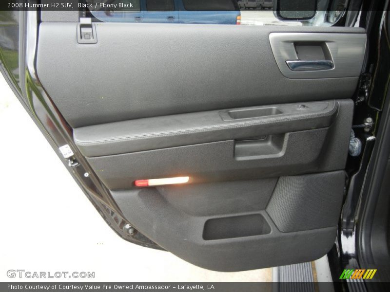 Black / Ebony Black 2008 Hummer H2 SUV