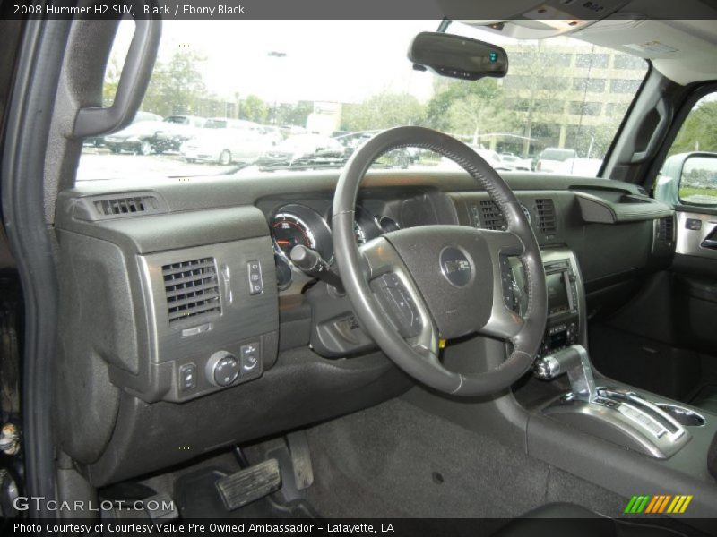 Black / Ebony Black 2008 Hummer H2 SUV