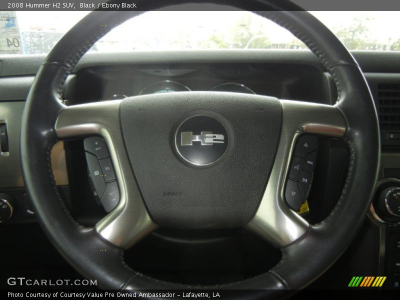 Black / Ebony Black 2008 Hummer H2 SUV