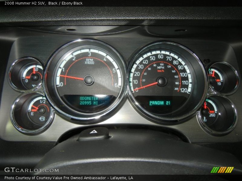 Black / Ebony Black 2008 Hummer H2 SUV