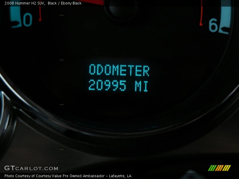 Black / Ebony Black 2008 Hummer H2 SUV