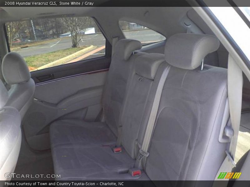 Stone White / Gray 2008 Hyundai Veracruz GLS