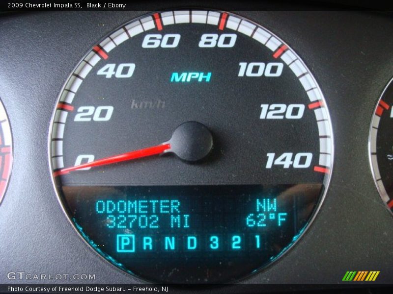 Black / Ebony 2009 Chevrolet Impala SS