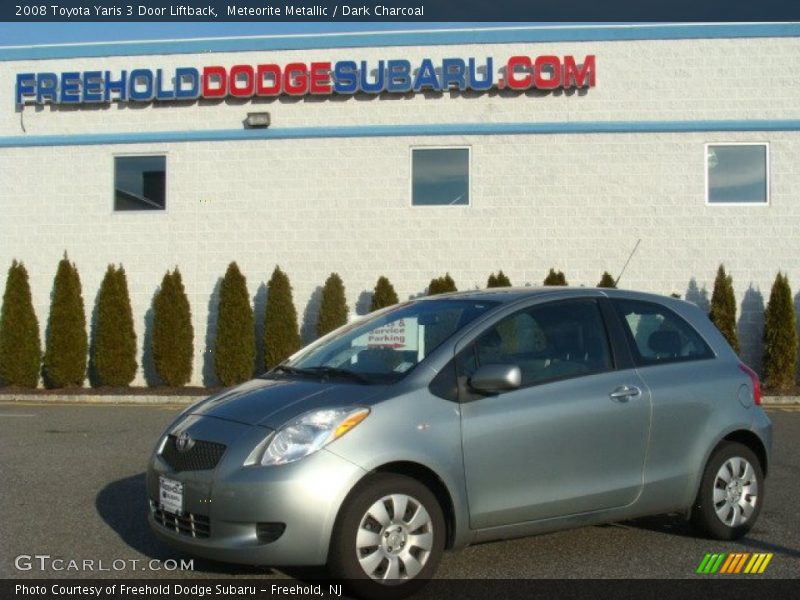 Meteorite Metallic / Dark Charcoal 2008 Toyota Yaris 3 Door Liftback