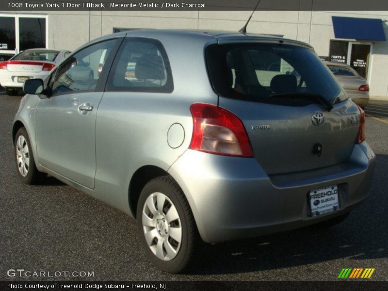 Meteorite Metallic / Dark Charcoal 2008 Toyota Yaris 3 Door Liftback