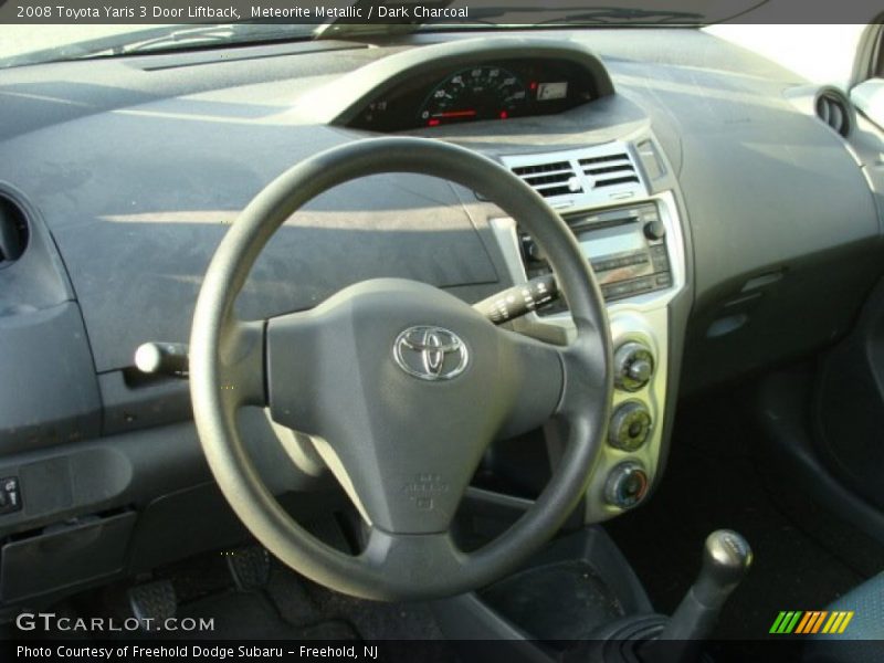 Meteorite Metallic / Dark Charcoal 2008 Toyota Yaris 3 Door Liftback