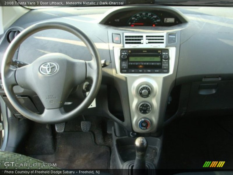 Meteorite Metallic / Dark Charcoal 2008 Toyota Yaris 3 Door Liftback