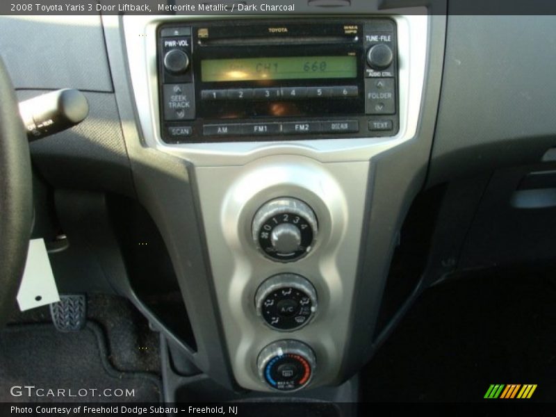 Meteorite Metallic / Dark Charcoal 2008 Toyota Yaris 3 Door Liftback