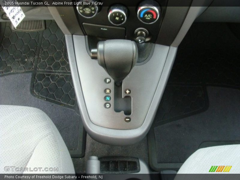 Alpine Frost Light Blue / Gray 2005 Hyundai Tucson GL
