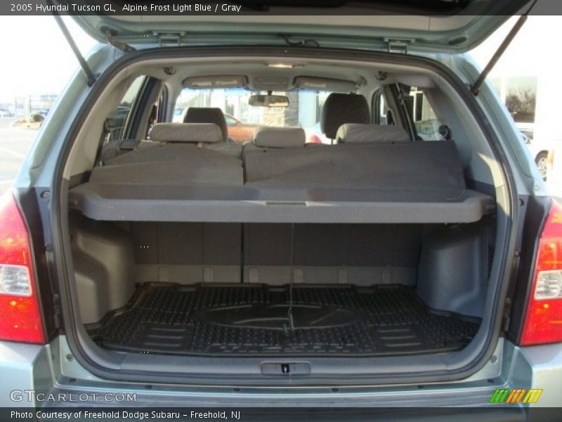 Alpine Frost Light Blue / Gray 2005 Hyundai Tucson GL