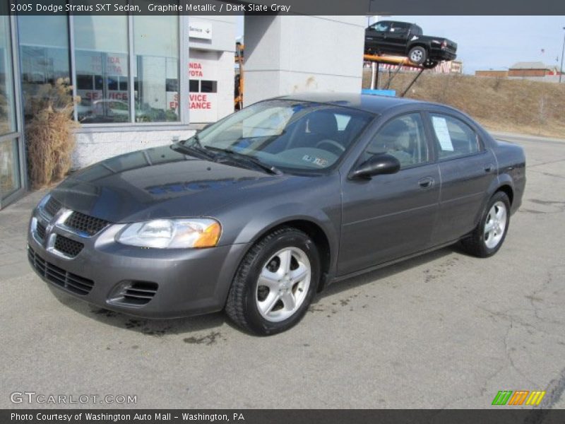 Graphite Metallic / Dark Slate Gray 2005 Dodge Stratus SXT Sedan