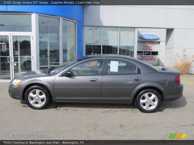 Graphite Metallic / Dark Slate Gray 2005 Dodge Stratus SXT Sedan