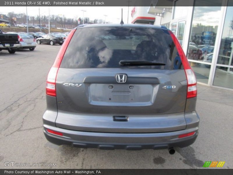 Polished Metal Metallic / Black 2011 Honda CR-V SE 4WD