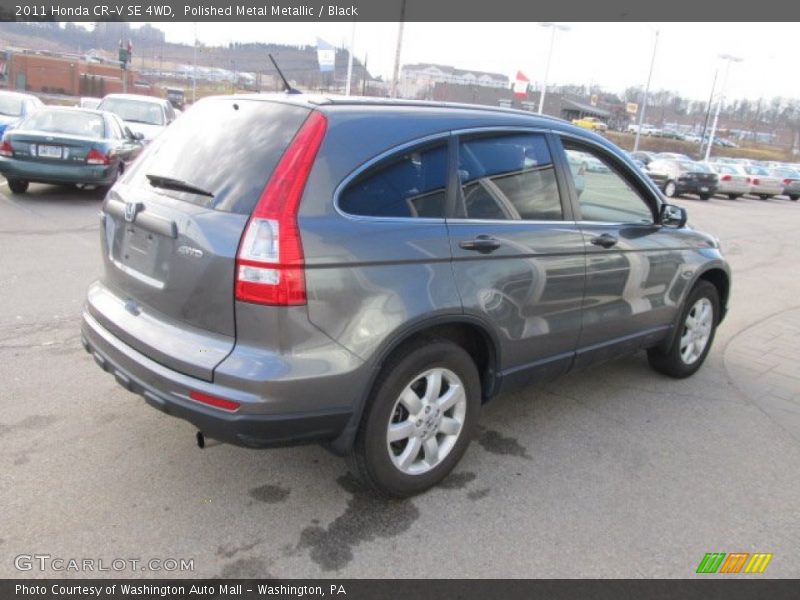 Polished Metal Metallic / Black 2011 Honda CR-V SE 4WD