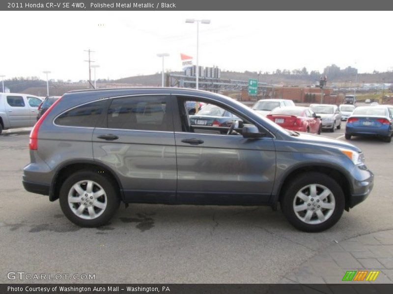 Polished Metal Metallic / Black 2011 Honda CR-V SE 4WD