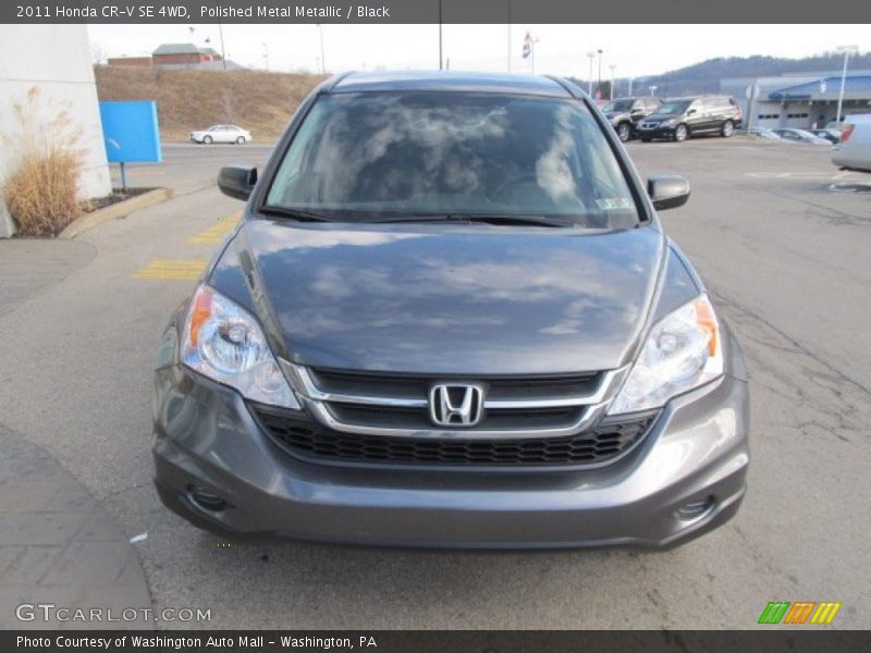 Polished Metal Metallic / Black 2011 Honda CR-V SE 4WD