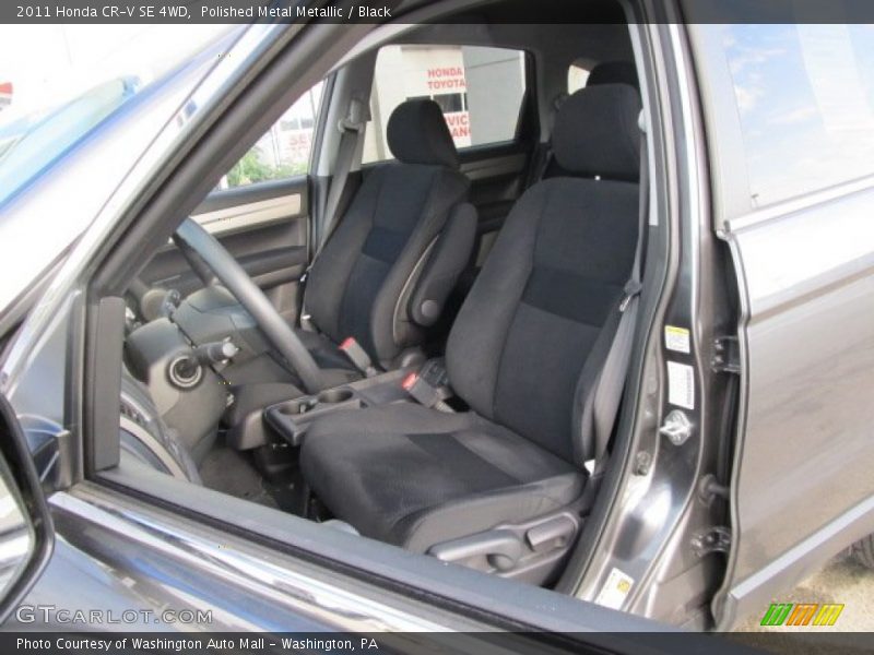 Polished Metal Metallic / Black 2011 Honda CR-V SE 4WD