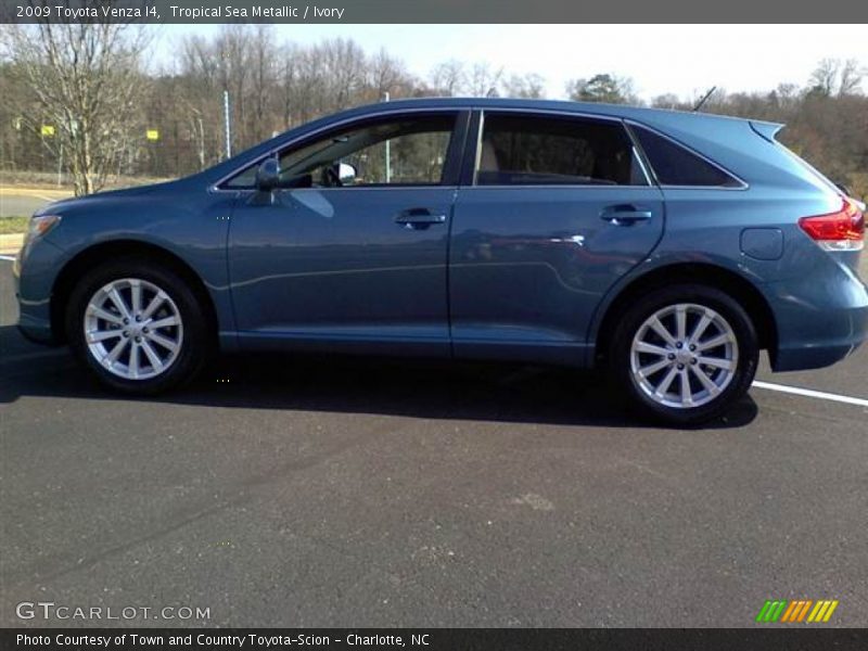 Tropical Sea Metallic / Ivory 2009 Toyota Venza I4