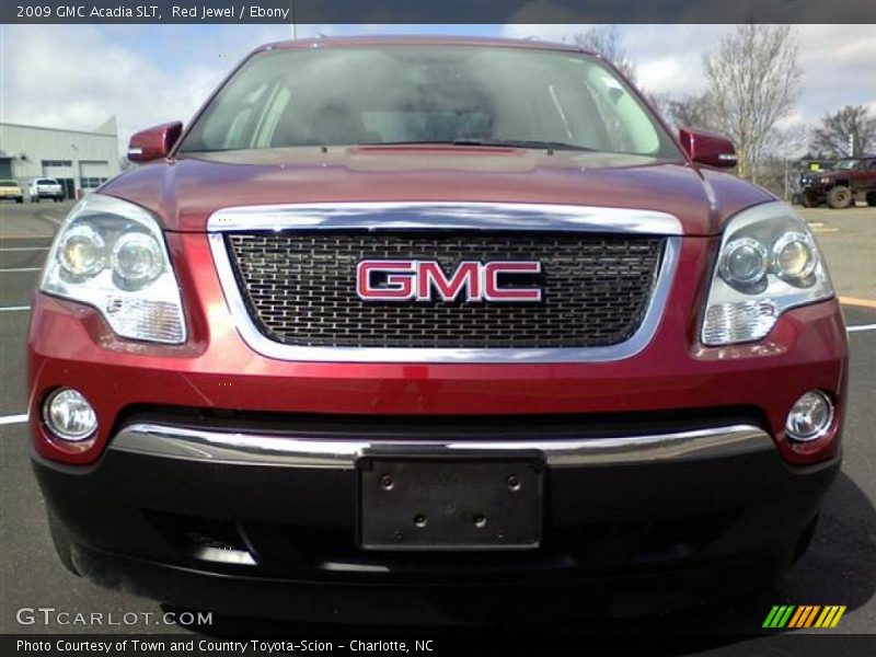 Red Jewel / Ebony 2009 GMC Acadia SLT