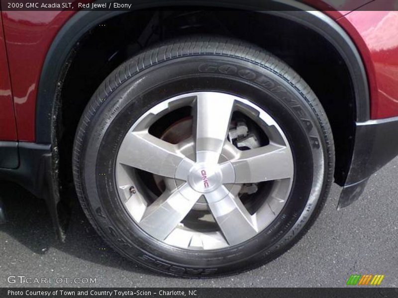 Red Jewel / Ebony 2009 GMC Acadia SLT