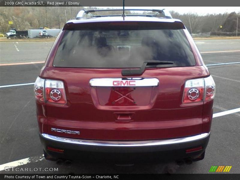 Red Jewel / Ebony 2009 GMC Acadia SLT