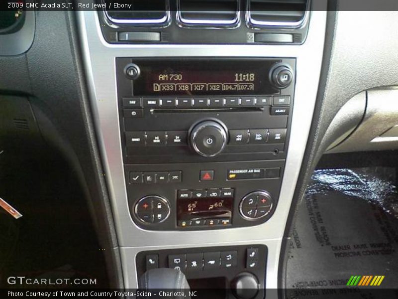 Red Jewel / Ebony 2009 GMC Acadia SLT