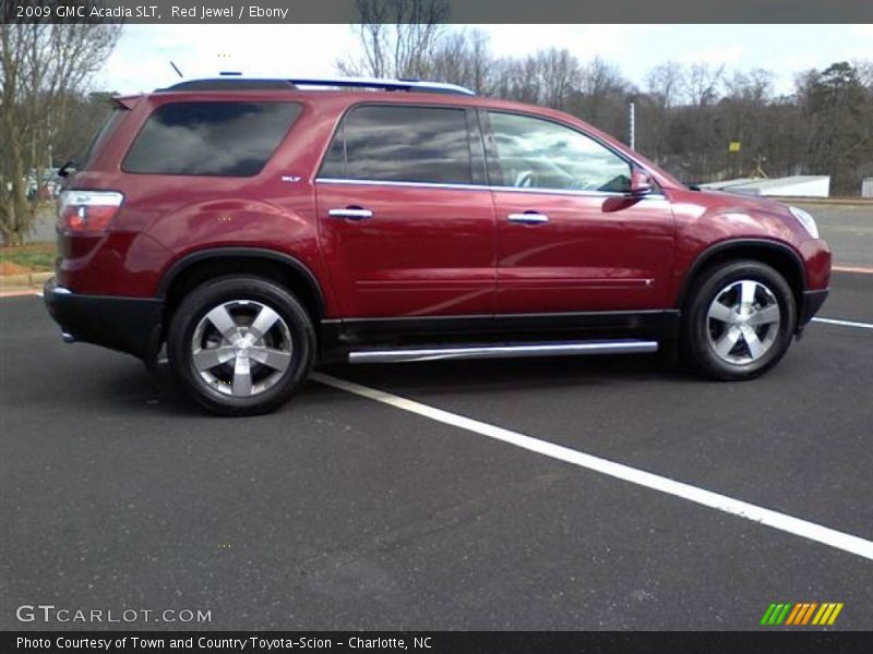 Red Jewel / Ebony 2009 GMC Acadia SLT