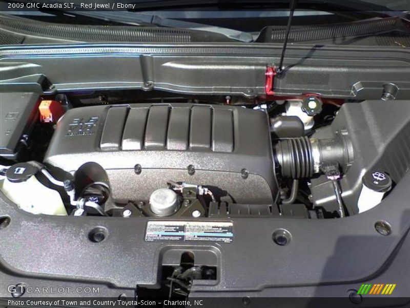 Red Jewel / Ebony 2009 GMC Acadia SLT