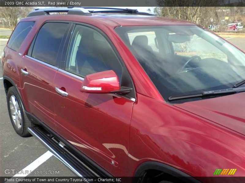 Red Jewel / Ebony 2009 GMC Acadia SLT