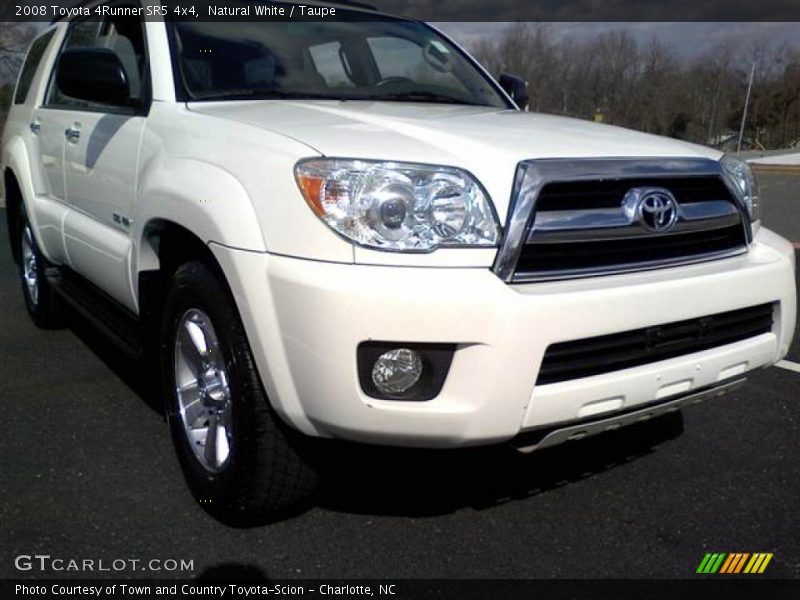 Natural White / Taupe 2008 Toyota 4Runner SR5 4x4
