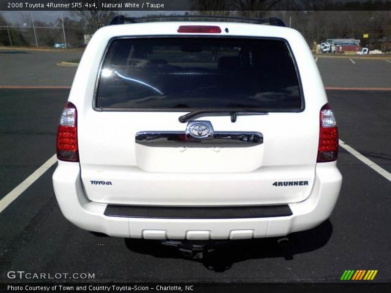 Natural White / Taupe 2008 Toyota 4Runner SR5 4x4