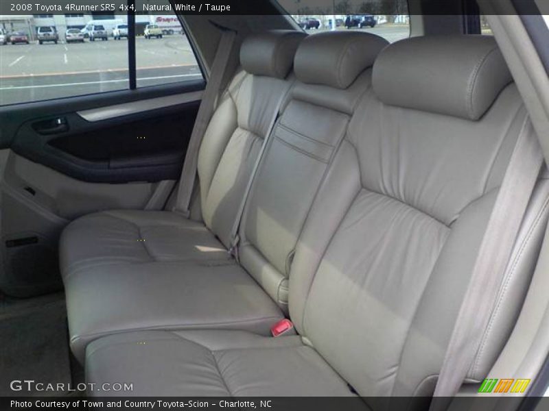 Natural White / Taupe 2008 Toyota 4Runner SR5 4x4
