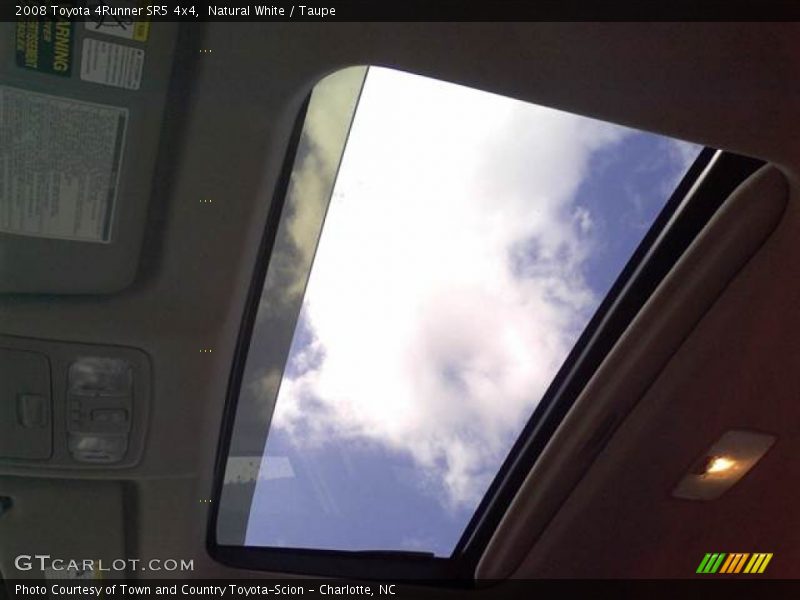 Natural White / Taupe 2008 Toyota 4Runner SR5 4x4