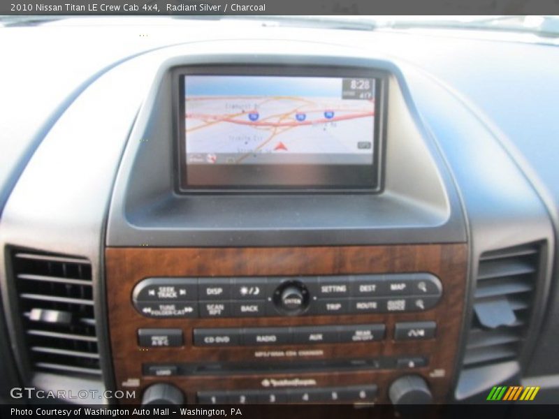 Radiant Silver / Charcoal 2010 Nissan Titan LE Crew Cab 4x4