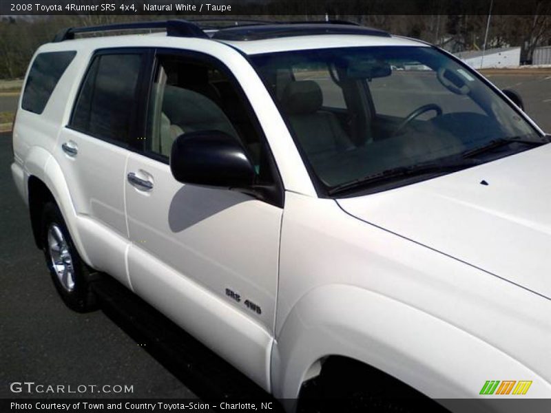Natural White / Taupe 2008 Toyota 4Runner SR5 4x4