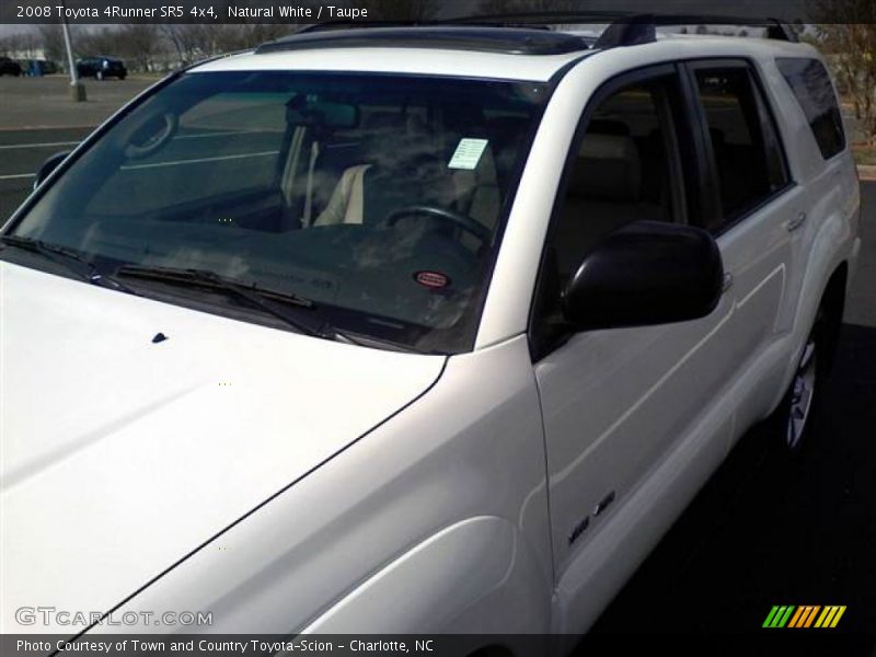 Natural White / Taupe 2008 Toyota 4Runner SR5 4x4