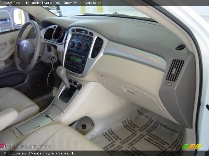 Super White / Ivory Beige 2006 Toyota Highlander Hybrid 4WD